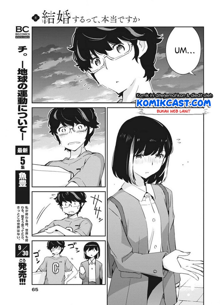 Kekkon Surutte, Hontou Desu ka? Chapter 52 Gambar 16